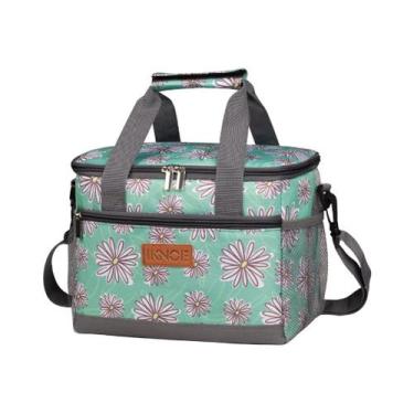 Imagem de Bolsa Térmica Plegable para Almuerzo Iknoe 8.5L Cooler Azul Nattier