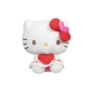 Imagem de Pelúcia Hello Kitty Love de 18cm Série 2 - Hello Kitty