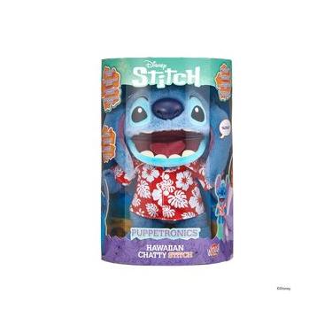 Imagem de Stitch Wow - Pelucia 30cm Stitch Havaiano Animatronico