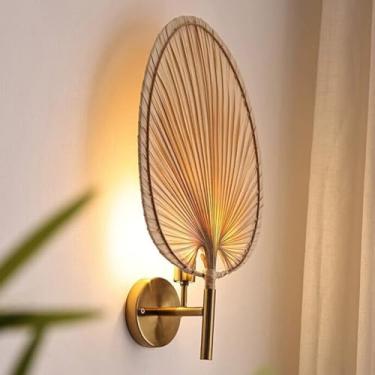 Imagem de Luminária de parede dupla com espelho em formato de chama, iluminação de cristal para cima e para baixo, arandela de parede redonda com cúpula de vidro, luminária de parede longa para ambien