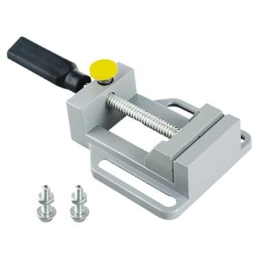 Imagem de Torno De Bancada Mini | Ferramenta De Entalhe Multiuso Pequena Regulável E Firme | Grampos para Hobby de Escultura e de Bancada - para Garagens, Modelismo, Joalheria, Artesanato e Perfuração