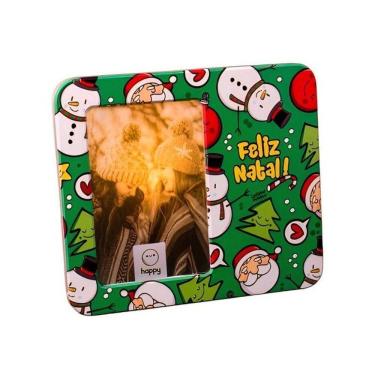 Imagem de Luminária Porta-retrato Natal Feliz Luciano Martins Polietileno Bivolt