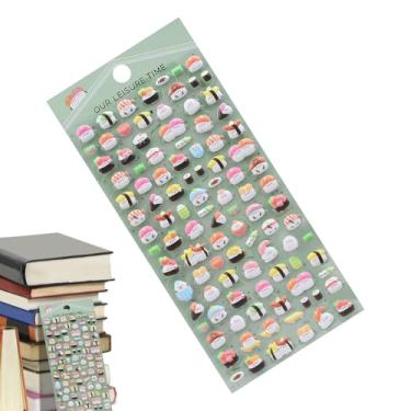 Imagem de Adesivos 3D para crianças, decalques de desenhos animados de animais fofos 3D - adesivos decorativos engraçados para laptop - para estojo de lápis para notebook, tablet, copo, bagagem, capa de