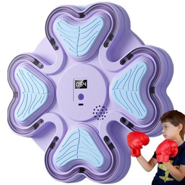 Imagem de Máquina de Boxe para Adultos - Equipamento Moderno de Treino Esportivo,Máquina de Boxe para Socos - para Crianças e Adultos, Treino de Reação, Exercício de Fitness, Ginásio em Casa e Escritório