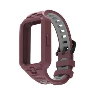 Imagem de Pulseira De Silicone Respirável Para Huawei Band 10 9 8 7 6 Substituiç
