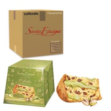 Imagem de Kit 18 Panetone Recheio Pistache Cremoso Santa Edwiges 500g