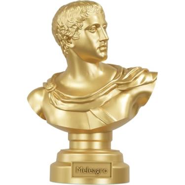 Imagem de Estátua Busto Meleagro - Argonauta (Cor Ouro)