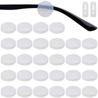 Imagem de CREATCABIN 24 pares de ganchos de orelha antiderrapantes para óculos de sol de silicone com ponta de têmpora suporte de manga para óculos de sol confortáveis para adultos óculos de sol leitura esporte