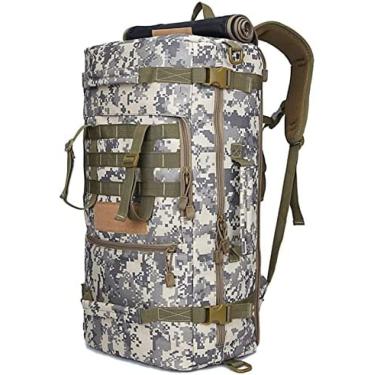 Imagem de Mochila De Caminhada À Prova D'água 50L Mochilas Táticas Militares Molle Mochila De Acampamento Mochila Bolsa De Ombro Para Viagens Ao Ar Livre Pesca Caça Escalada,Cidade