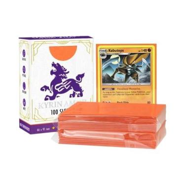 Imagem de Capas De Cartas Premium De Tamanho Padrão Para Pokémon TCG MTG E Carta