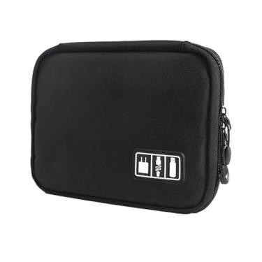 Imagem de Estojo Eletrônico Para Armazenamento,Portátil de Armazenamento para Acessórios,Pochete De Viagem Eletrônica | Para Carregador Fones De Ouvido Power Bank Cabos USB Disco