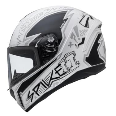 Imagem de Capacete Moto Integral Fechado Peels Spike II STK Branco / Preto 62