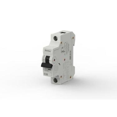 Imagem de Disjuntor Enerbras Curva C Termomagnéticos Monopolar Unipolar 32A