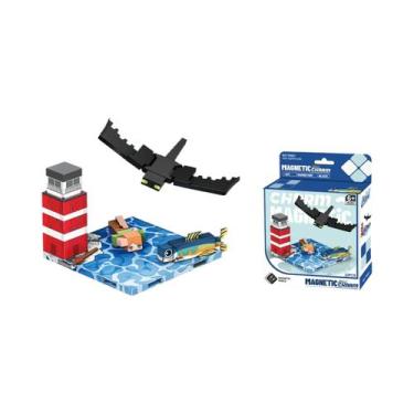 Imagem de Blocos De Construção Magnéticos 3D DIY Brinquedos De Aprendizagem E Ra