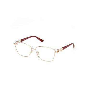 Imagem de Guess GU50179 032 armação de óculos feminina ouro claro brilhante 57/14/140