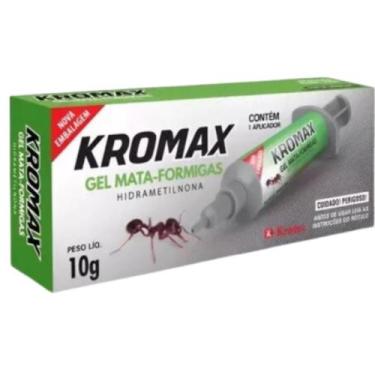 Imagem de Mata Formigas Gel Kromax Seringa 10gr un, unidade