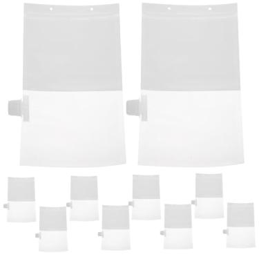 Imagem de JECOMPRIS 10 peças de sacos absorventes de umidade recarregáveis para pendurar desumidificadores reutilizáveis para armário carro e casa absorver o excesso de umidade desodorizador para dormitório e