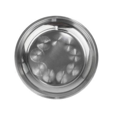 Imagem de Bandeja Redonda Inox 25cm - MONALIZA