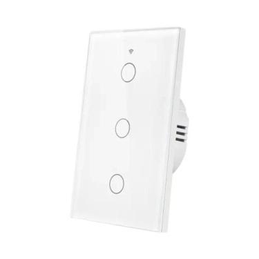 Imagem de Interruptor De Luz Inteligente WiFi Padrão EUA, Compatível Com Alexa E