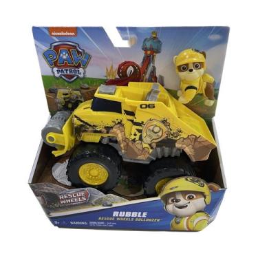 Imagem de Caminhão De Brinquedo Com Rodas Grandes Da Patrulha Canina Para Menino
