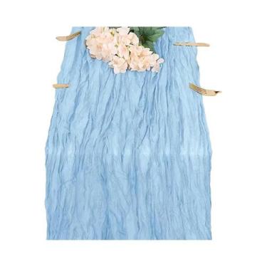 Imagem de Caminho De Mesa Em Tecido De Algodão Boho Burgundy Para Decorações De 