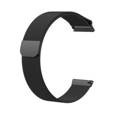 Imagem de Pulseira Magnética De Metal Com Laço Milanesa Para Samsung Galaxy Watc