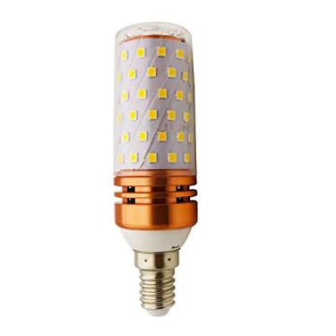 Imagem de 1 x Lâmpada LED PL tipo milho com 60 LEDs, soquete E14, rosca pequena Edison, não dimerizável – Branco quente 3000 K – Pacote com 1 unidade, E14, 10,00 W, 220,00 V