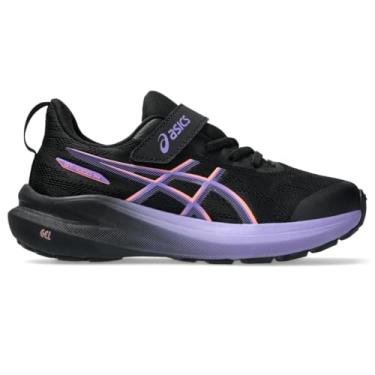 Imagem de ASICS Tênis de corrida infantil GT-1000 14 PS, Preto/coral, 12 Little Kid