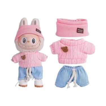 Imagem de Conjunto De Roupa E Sapatos Para Boneca Labubu De 17cm, Acessórios DIY