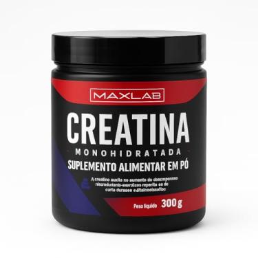 Imagem de Creatina Pura Monohidratada 300g Pó Solúvel - Maxlab