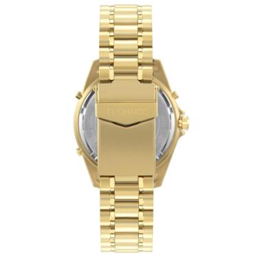Imagem de Relógio Technos Masculino Ref: Wt2050afn/1p Skydiver Anadigi Dourado