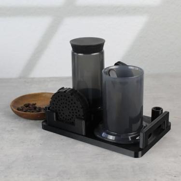 Imagem de Organizador de acessórios para cafeteira PLA premium impresso em 3D para máquinas de fermentação manual e cafés domésticos