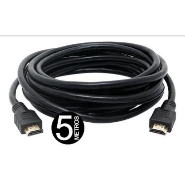 Imagem de Cabo Hdmi 5 Mts 2.0 4k Full Hd Blindado Xbox Ps4 Bluray Tvs