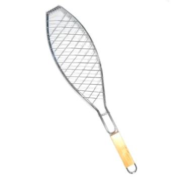 Imagem de Grelha Dupla Churrasco Assar Peixe