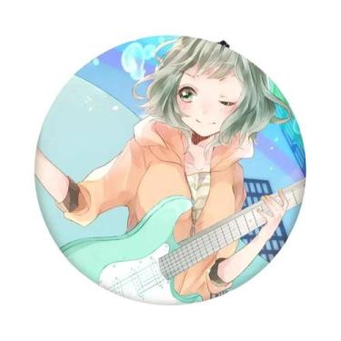Imagem de Broche Redondo De Lata GUMI De Menina Anime Para Roupa E Mochila - bil