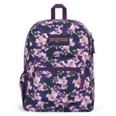 Imagem de Mochila Jansport Cross Town Purple Petals 26 Litros-Unissex