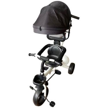 Imagem de Triciclo Infantil Com Empurrador Comfort Branco