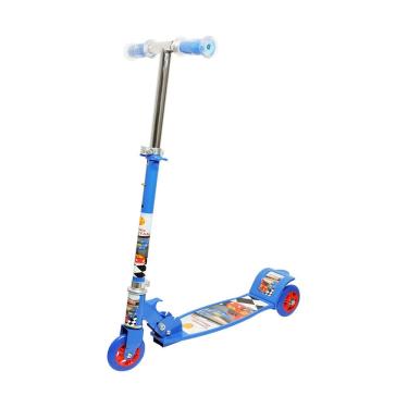 Imagem de Patinete Infantil Dobrável Ajustável 3 Rodas De Metal Até 50Kg