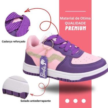 Imagem de Tênis infantil 26 ao 33 menina menino casual volta as aulas reforçado 