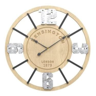 Imagem de Relógio De Parede 3D Kensington London 1879 Mdf Bambu 38Cm - Vacheron