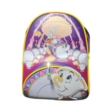 Imagem de Mochila Mini Cosplay Disney Loungefly Em Couro PU, Bolsa De Desenho An
