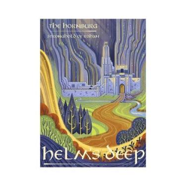 Imagem de Pôster Vintage Do Senhor Dos Anéis, Impressão Em Tela, Arte De Parede 