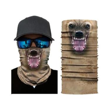 Imagem de Bandana Mágica Sem Costura Monkey Shark, Protetor De Pescoço, Tubo Pro