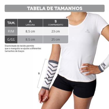 Imagem de Par de Manguito Curto p/ Voleibol, Proteção de braço Volei-Unissex