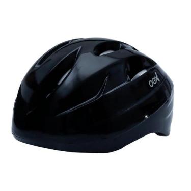Imagem de Capacete Infantil Ajustável Bike Skate Patins OEX Preto