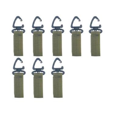 Imagem de Mosquetão De Nylon Giratório 360 graus Com Gancho Para Chaves, Fivela 