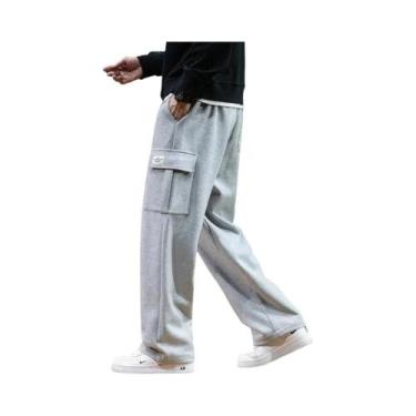 Imagem de Calças De Moletom Masculinas De Algodão Tamanho Grande 8XL Para Outono