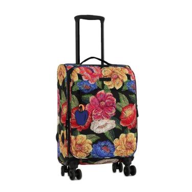 Imagem de Mala Farm Me Leva Floral Paraiso 683314P Preto-Unissex