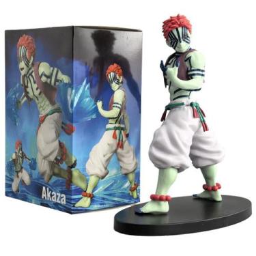 Imagem de Boneco Demon Slayer Akaza 20cm com base Action Figure - Genérica
