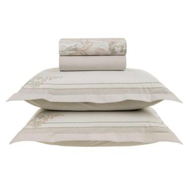 Imagem de Jogo de Cama Queen Karsten Percal 200 Fios Algodão 04 Peças, Amelia